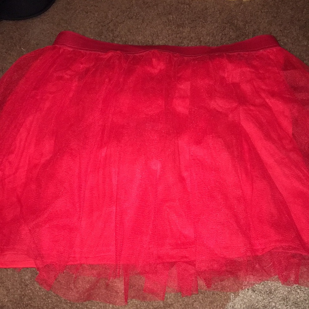 Red Costume Tutu XL